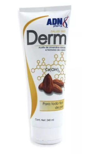 Aceite de almendras dulces. Crema Aceite de almendras dulces lanolina glicerina propilenglicol sorbitol. Envase con 235 ml.